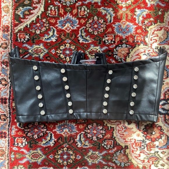 NWT Akira Diamond Studded Wired Corset Top - Picture 7 of 8